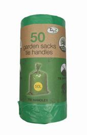 Wholesale Tidyz Sustainable Garden Sacks With Tie Handles L X