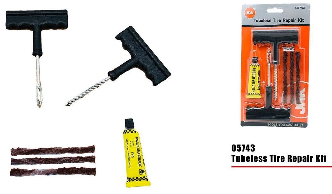 tubeless tire repair kit