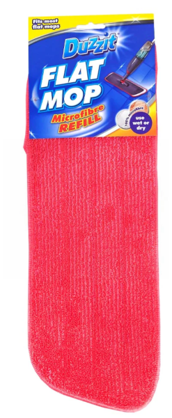 DUZZIT MICROFIBRE FLAT MOP HEAD 