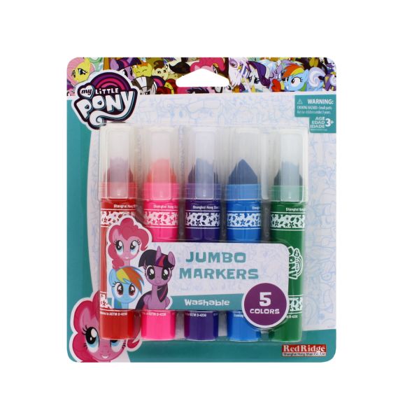 JUMBO WASHABLE MARKERS Pack of 5