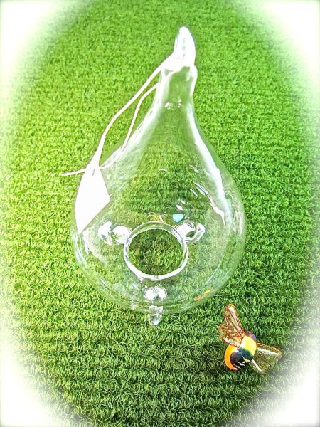 GLASS BLOWN WASP CATCHER