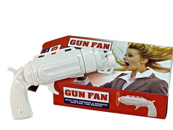 GUN FAN REVOLVER STAY COOL