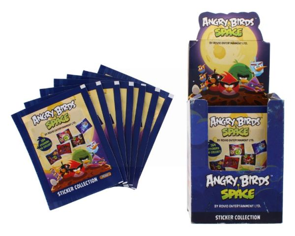 ANGRY BIRDS SPACE STICKERS DISPLAY BOX 50 PACK 