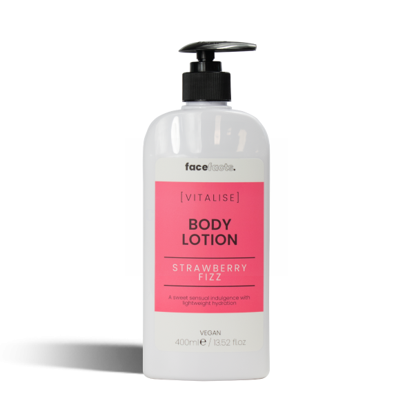 FACE FACTS - VITALISE - BODY LOTION - STRAWBERRY FIZZ - 400ML 