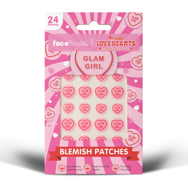 FACE FACTS SWIZZELS BLEMISH PATCHES - GLAM GIRL