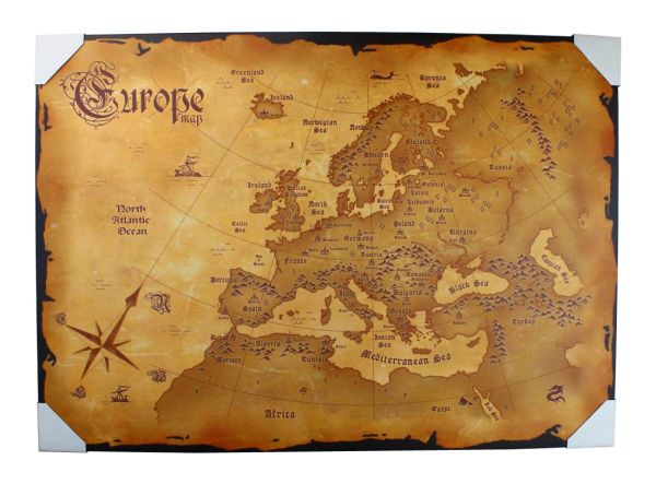 EUROPA MAP CANVAS