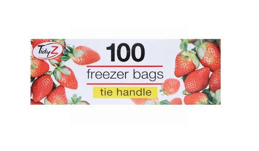 Large Freezer Bags With Tie Handles - Pack Of 100