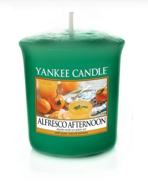 Yankee Candle - Samplers Votive Scented Candle - Alfresco Afternoon - 50g 