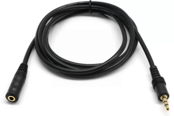 Babz DC 3.5MM Male to Female Cable - Black - 1.5M