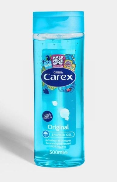 Cussons Carex Shower Gel - Original - 500ml