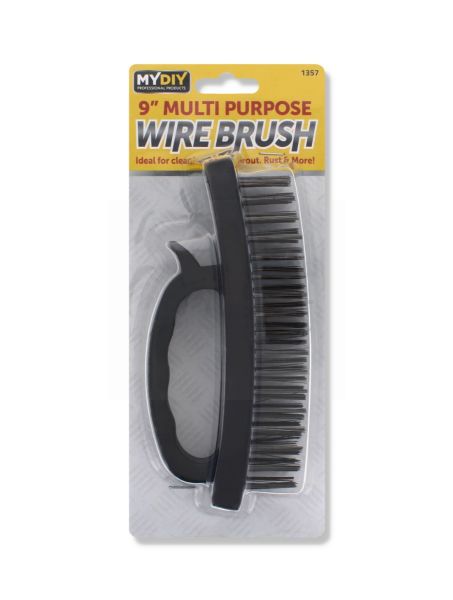 MULTIPURPOSE BBQ CLEANING WIRE BRUSH 9-INCH