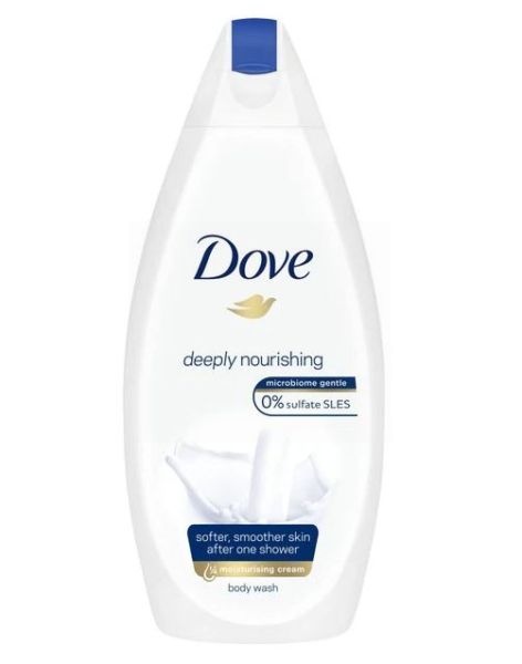 Dove Deeply Nourishing 1/4 Moisturising Cream Body Wash - 450ML