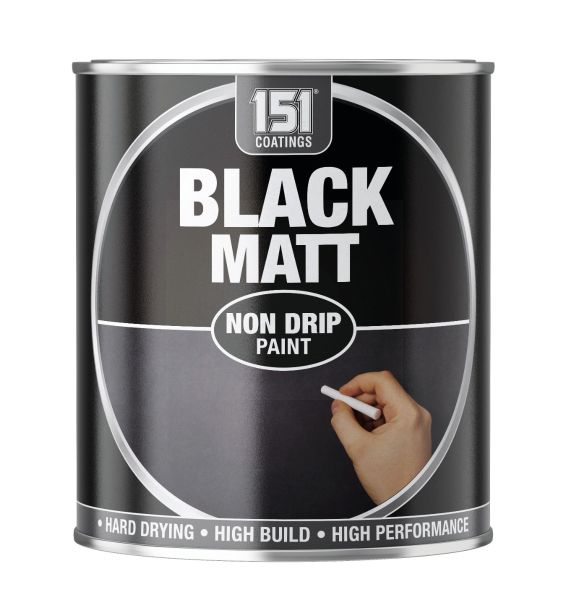 300ML MATT BLACK PAINT 