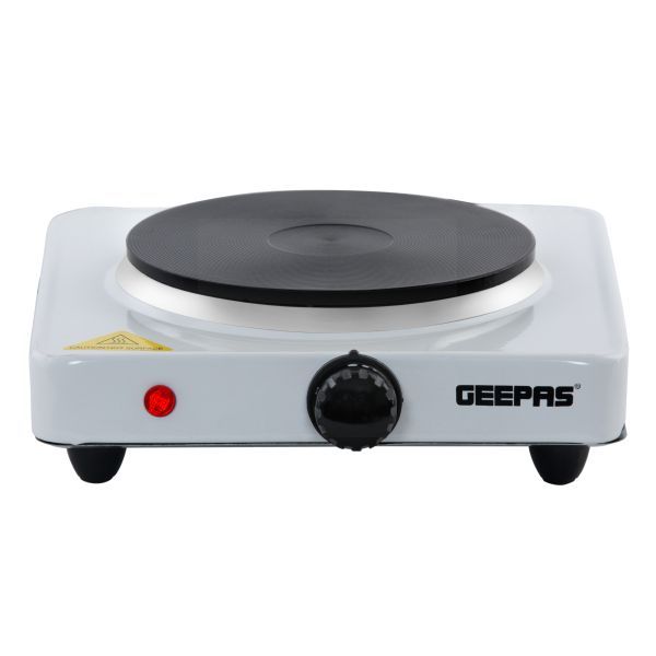 Geepas Single Hot Plate - 155mm - 1000W