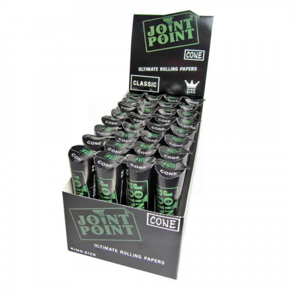 JOINT POINT ULTIMATE ROLLING PAPER CONES - CLASSIC - KING SIZE - Pack of 32