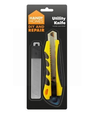 Handy Homes Utility Snap Off Knife with Spare Blade