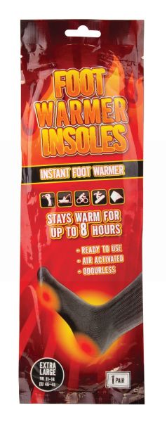 FOOT WARMER INSOLES 1PR CS 