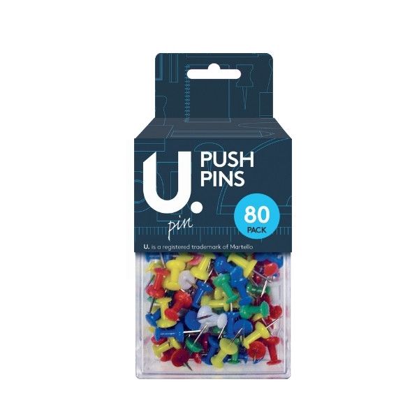 80PK PUSH PINS  