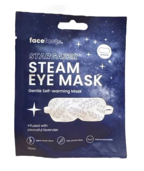 FACE FACTS - STARGAZER STEAM EYE MASKS 