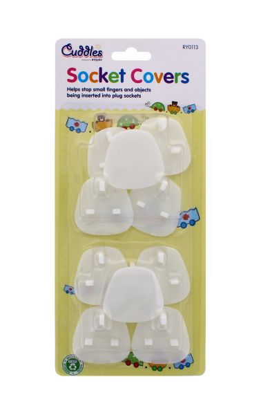 CUDDLES PLUG SOCKET COVERS 10 PC