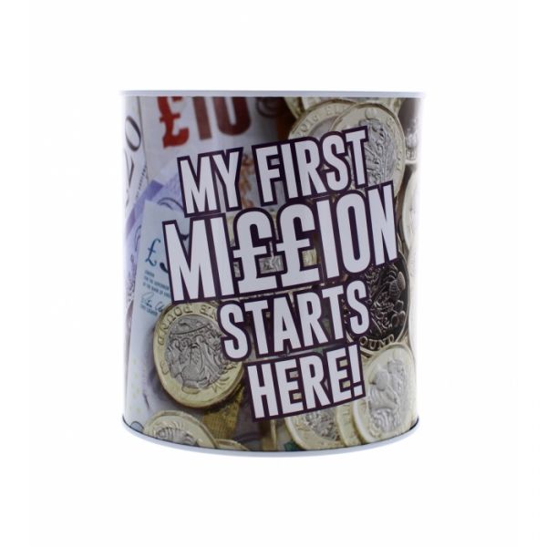 XL-MONEY TINS - MY FIRST MILLION 