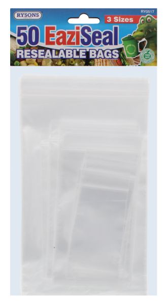 MULTI-USE RESEALABLE BAGS