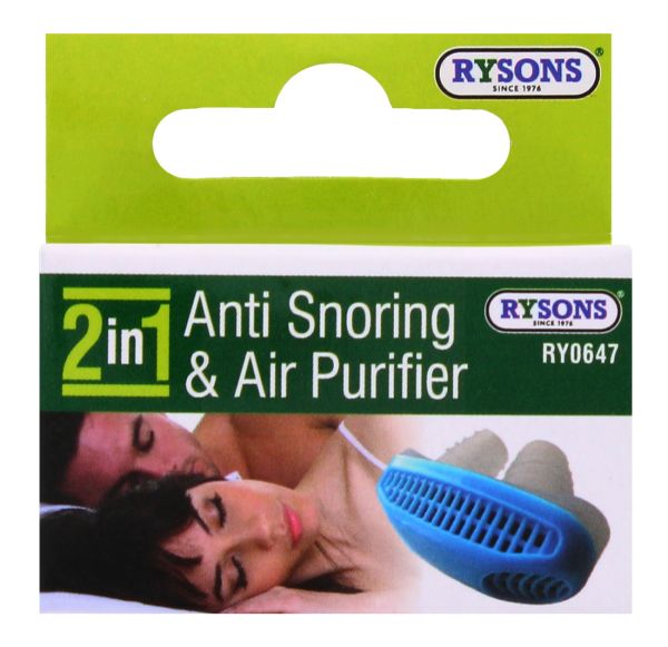 RYSONS ANTI SNORING & AIR PURIFIER 2 IN 1