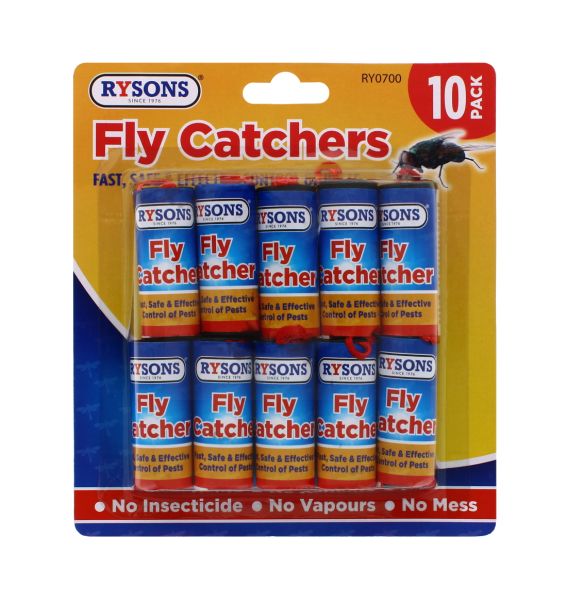 RYSONS FLY CATCHERS 10 PACK