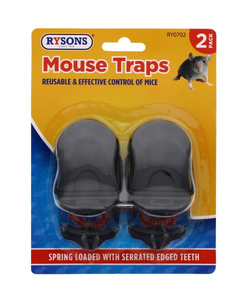 RYSONS MOUSE TRAPS 2 PACK