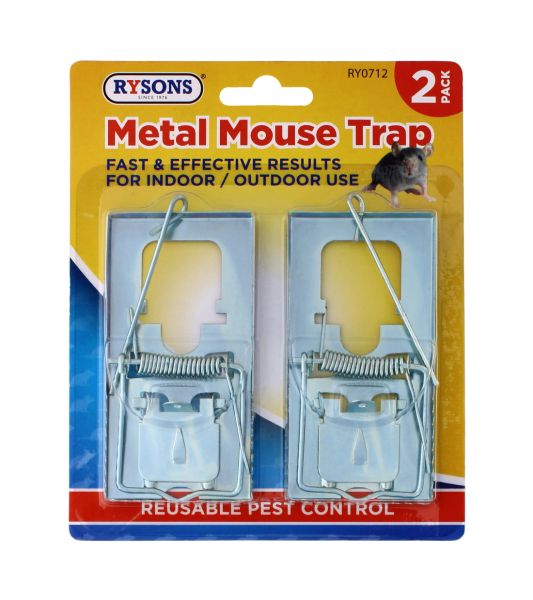 RYSONS METAL MOUSE TRAP 2 PACK