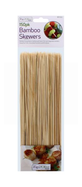 BAMBOO SKEWERS 150 PACK