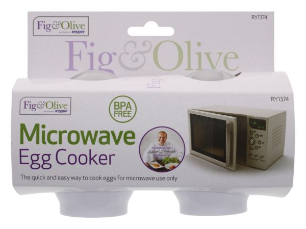 FIG & OLIVE MICROWAVE BOILED EGG COOKER