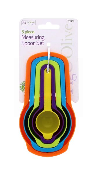 FIG & OLIVE MEASURING  SPOON SET 5 PCS