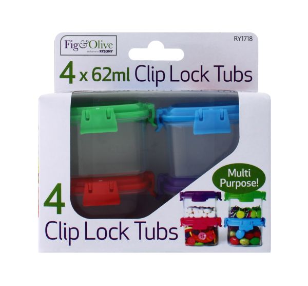 FIG & OLIVE CLIP LOCK TUBS 4 PC 62ML