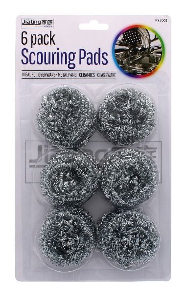 JIATING SCOURING PADS 6 PACK