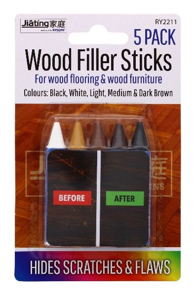 WOOD FILLER STICKS 5PACK