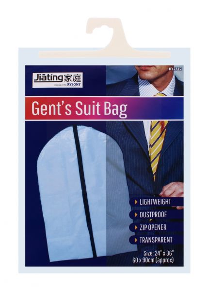 JIATING GENT'S SUIT BAG - 24" X 36"