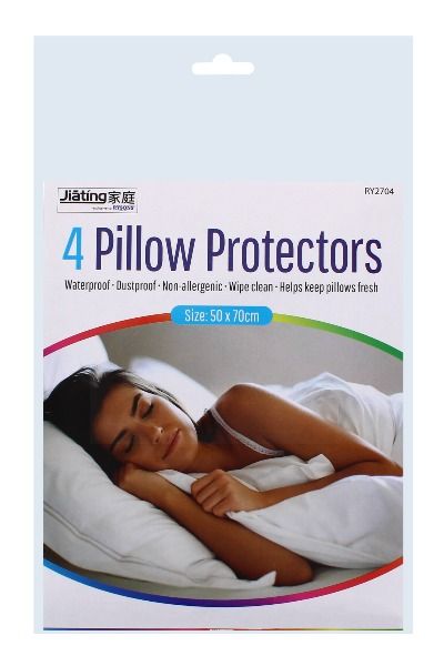 JIATING PILLOW PROTECTOR 4 PACK