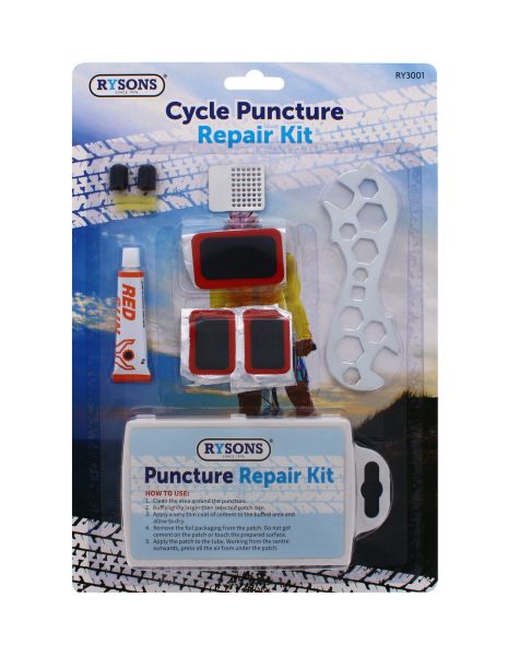 RYSONS BIKE PUNCTURE REPAIR KIT