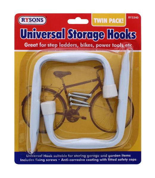 RYSONS UNIVERSAL STORAGE HOOKS TWIN PACK