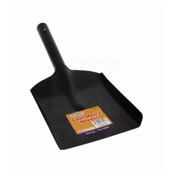 COAL MAN'S HAND SHOVEL - LARGE - BLACK