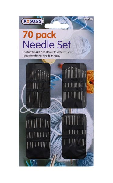 RYSONS NEEDLE SET 70 PACK