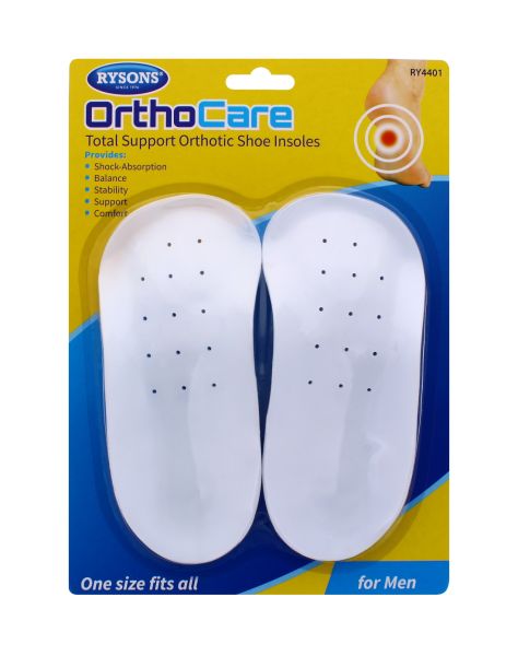 RYSONS ORTHOTIC SHOE INSOLES FOR MEN