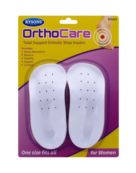 RYSONS ORTHOTIC SHOE INSOLES FOR WOMEN