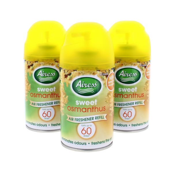 AIRESS AIR FRESHENER REFILL - SWEET OSMANTHUS 250ML