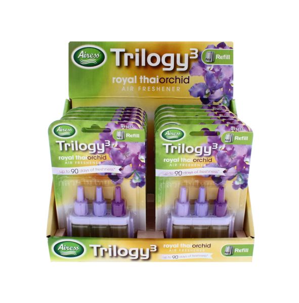 AIRESS TRILOGY 3 ROYAL THAI ORCHID AIR FRESHENER REFILL