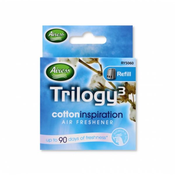 TRILOGY 3 COTTON INSPIRATION AIR FRESHENER REFILL IN BOX