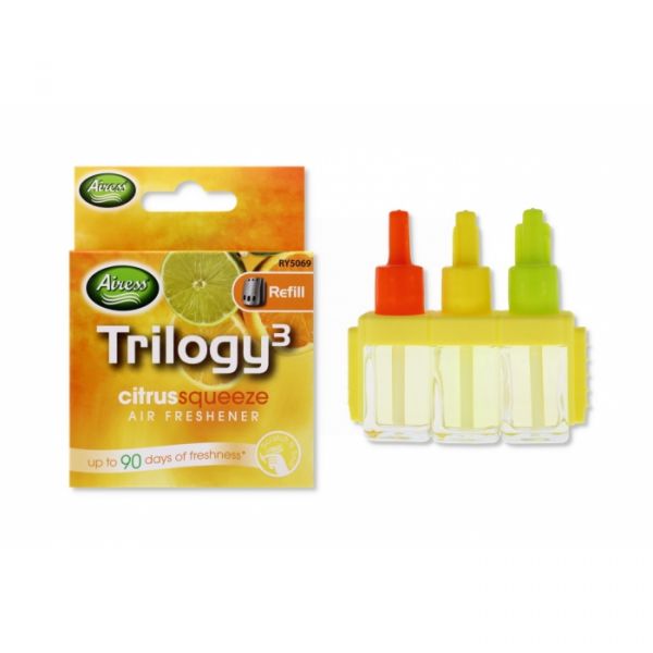 TRILOGY 3 CITRUS SQUEEZE AIR FRESHENER REFILL IN BOX