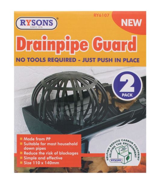 RYSONS DRAINPIPE GUARDS 2 PACK