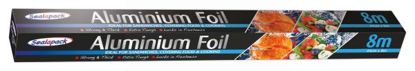 SEAL A PACK - ALUMINIUM FOIL - 44CM X 8M 